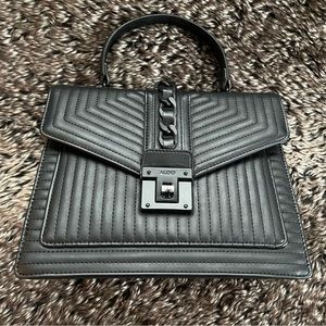 Aldo Top Handle Handbag Jerilini Black